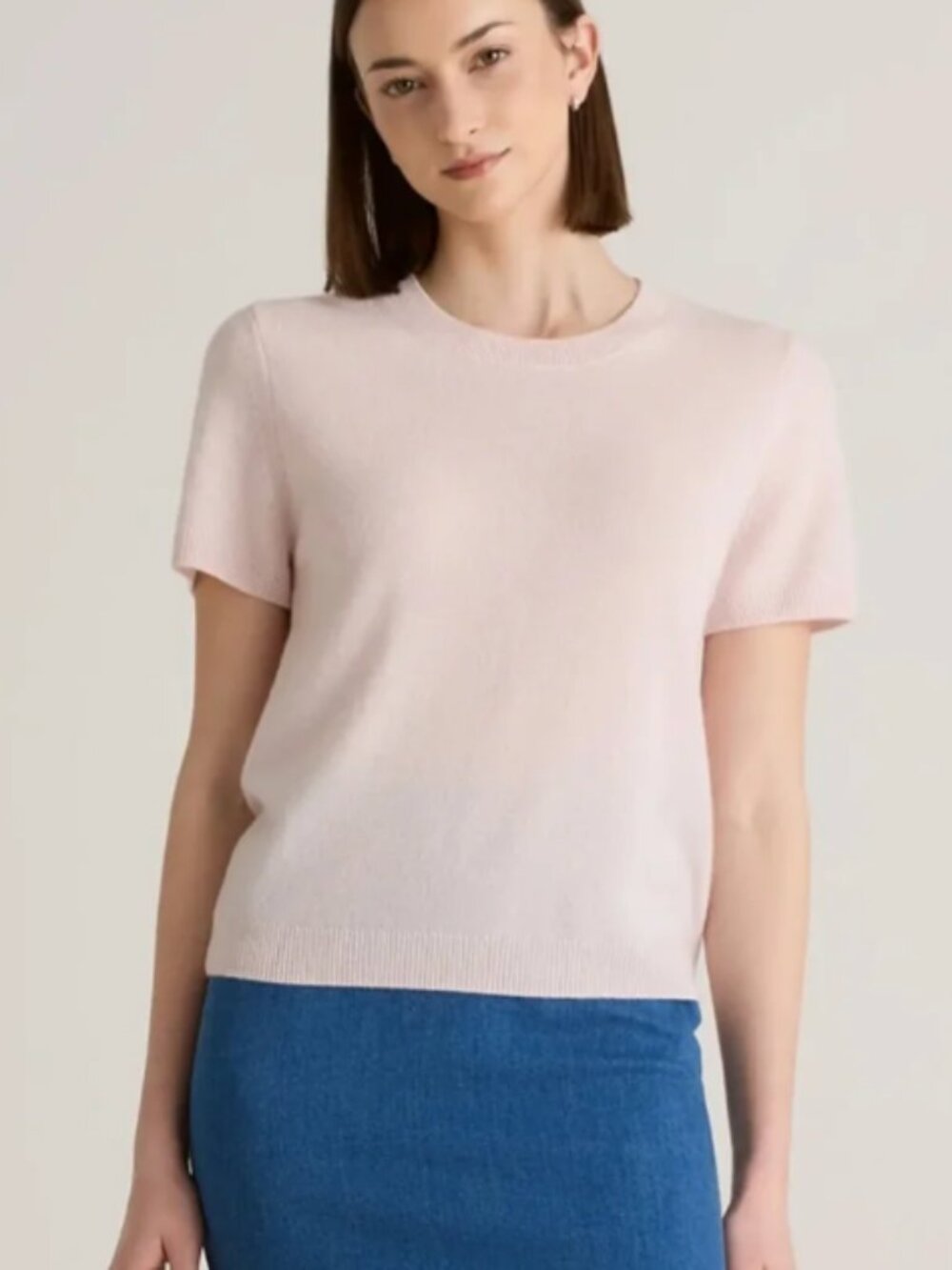 Quince Mongolian Cashmere Tee